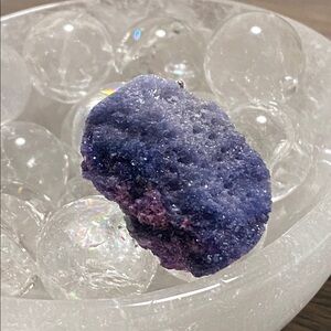 Raw Azurite Spiritual Statement Ring